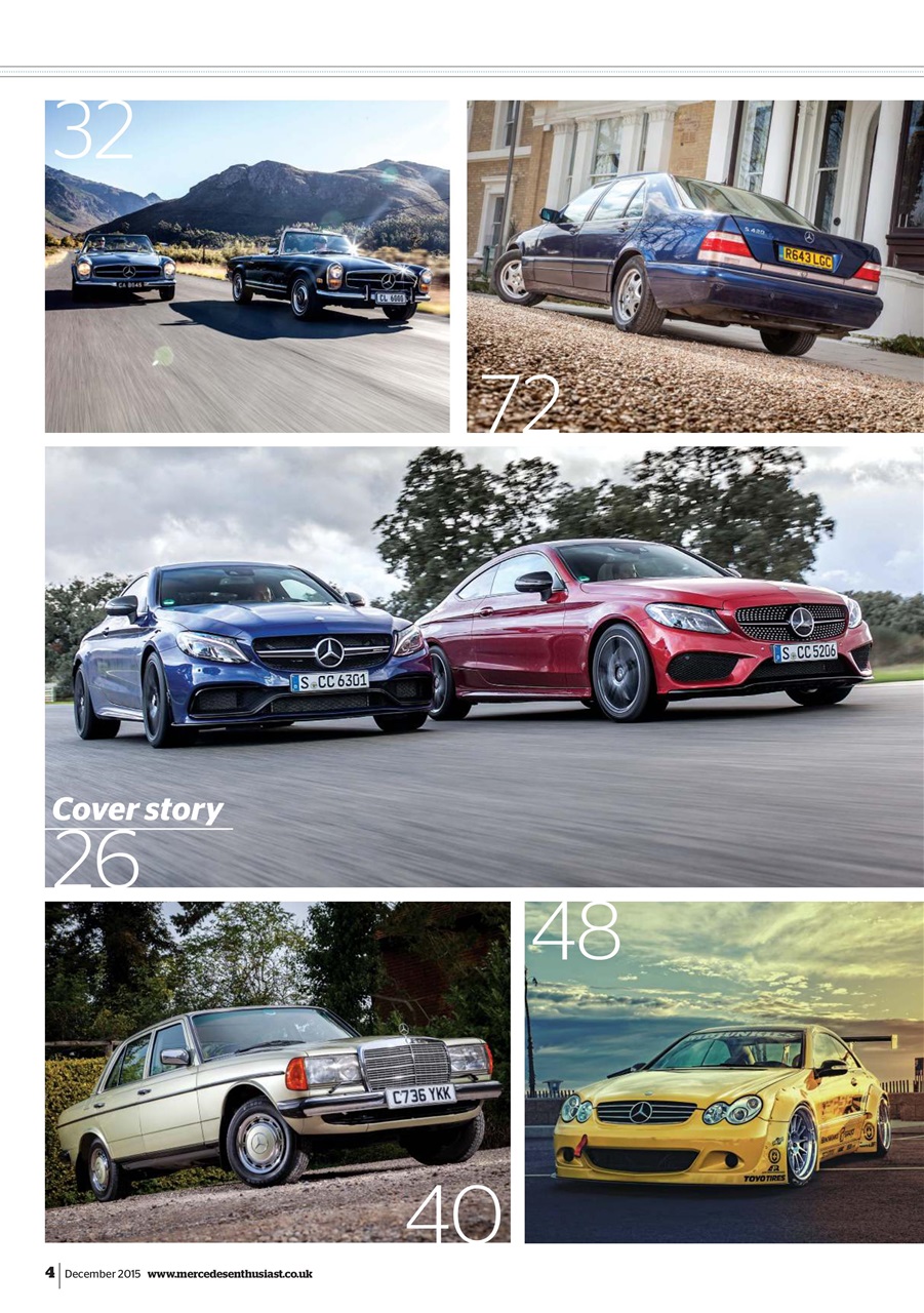 Mercedes Enthusiast Preview Pages
