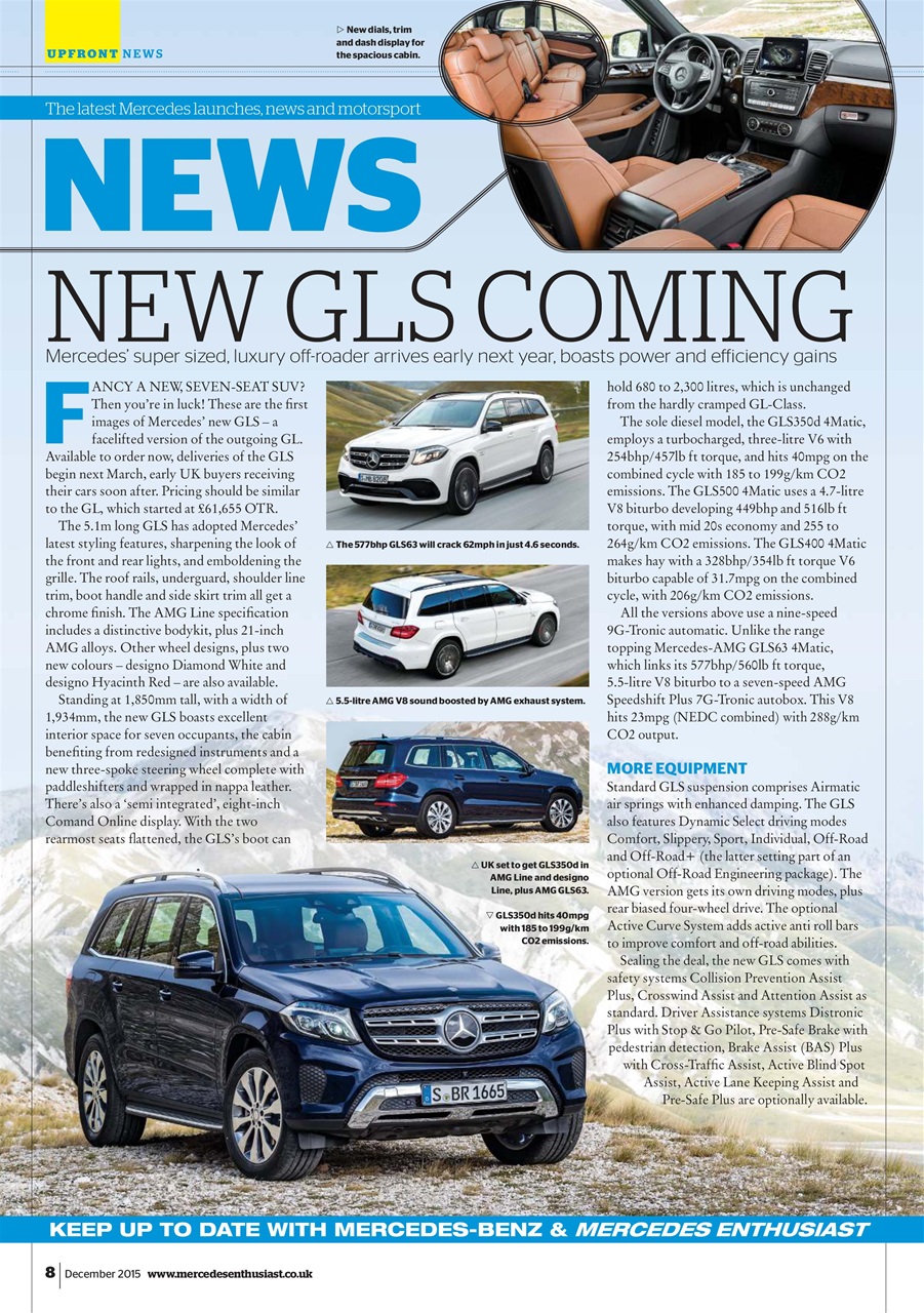 Mercedes Enthusiast Preview Pages