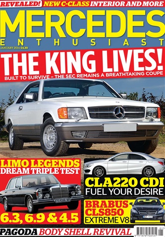 Mercedes Enthusiast issue January 2014