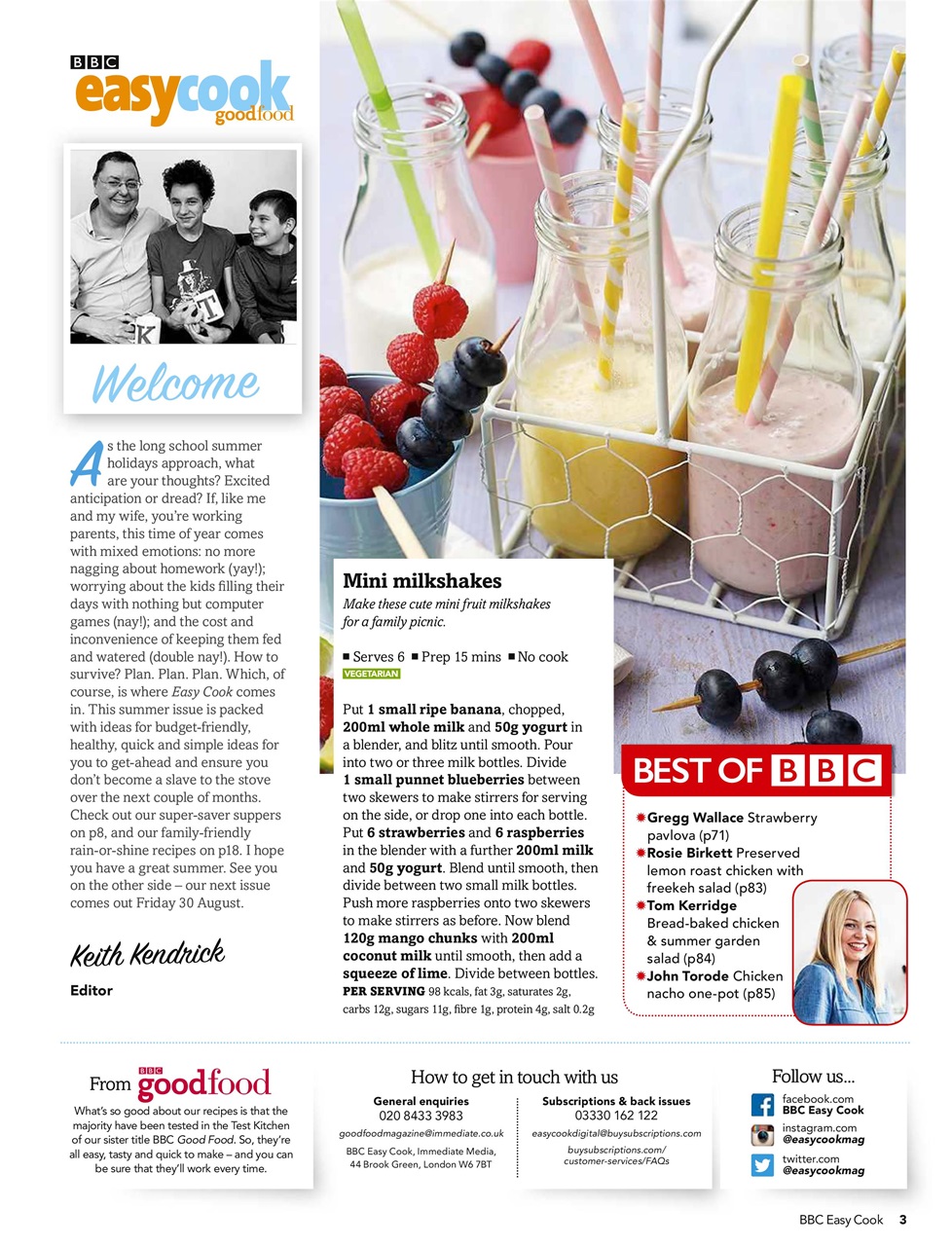 Easy Cook Magazine Preview Pages