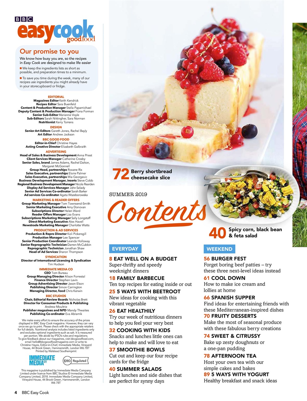 Easy Cook Magazine Preview Pages