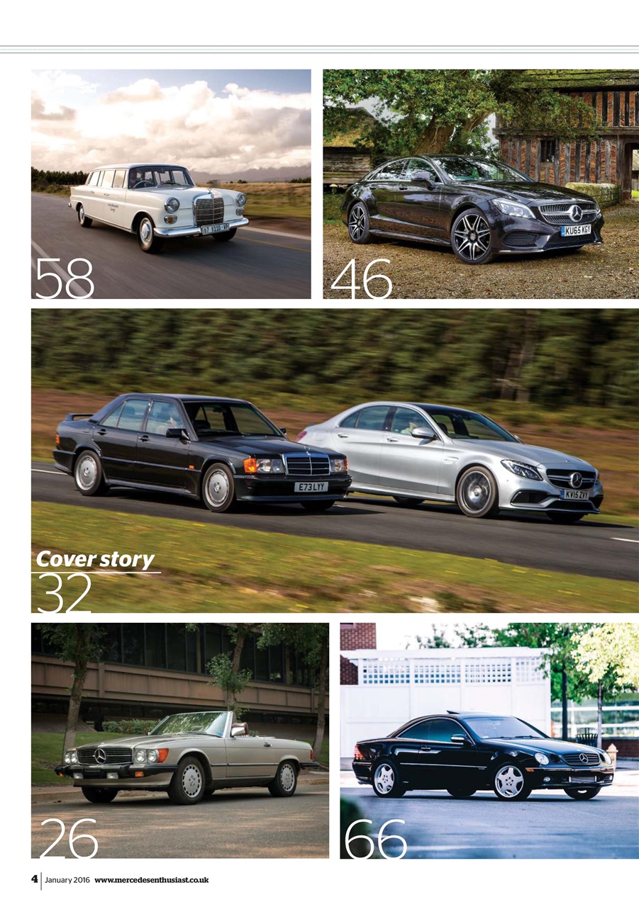 Mercedes Enthusiast Preview Pages