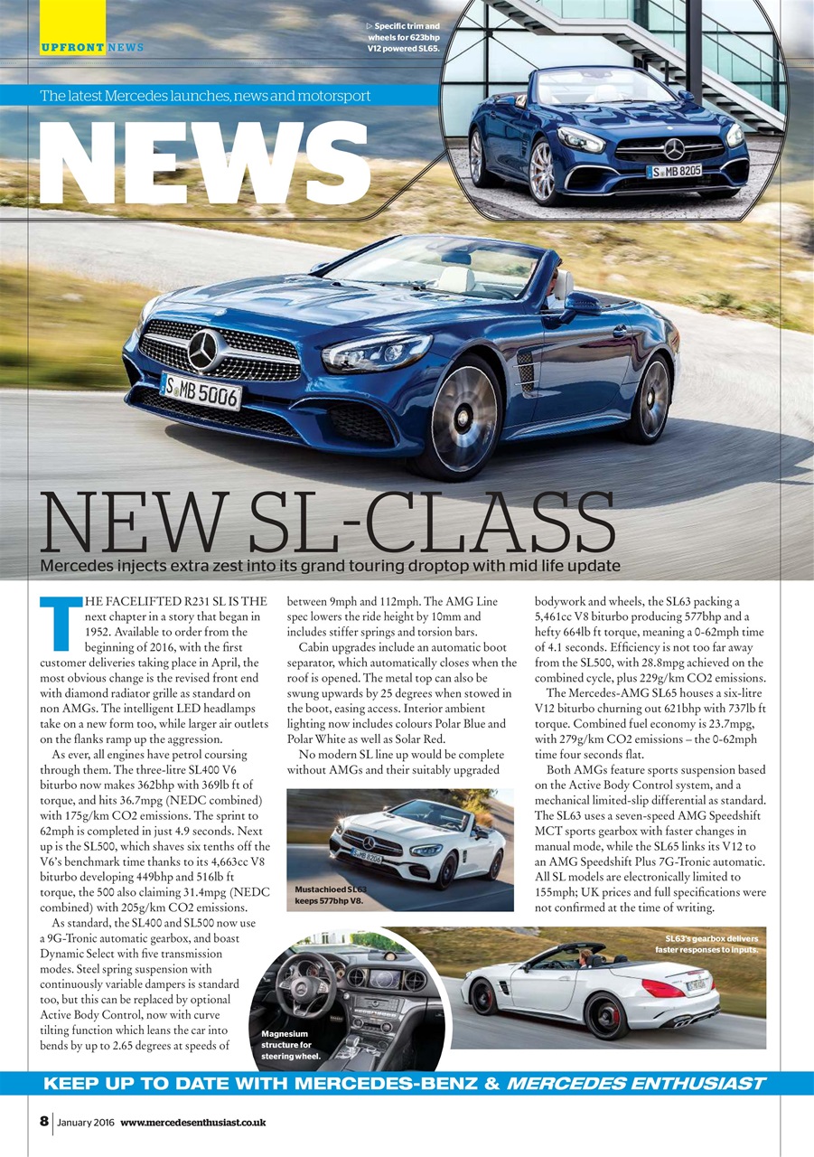 Mercedes Enthusiast Preview Pages