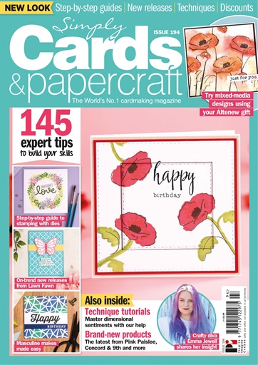 Simply Cards & Papercraft issue 