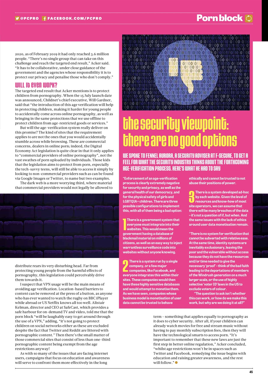 PC Pro Preview Pages