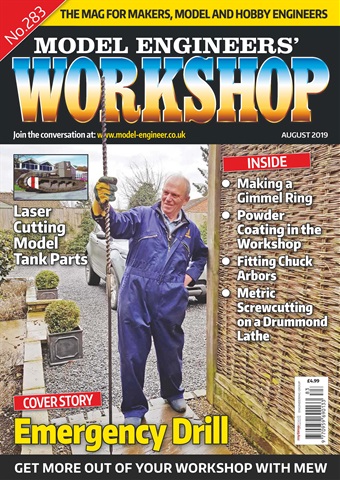 Model Engineer & Workshop Magazine issue August 2019