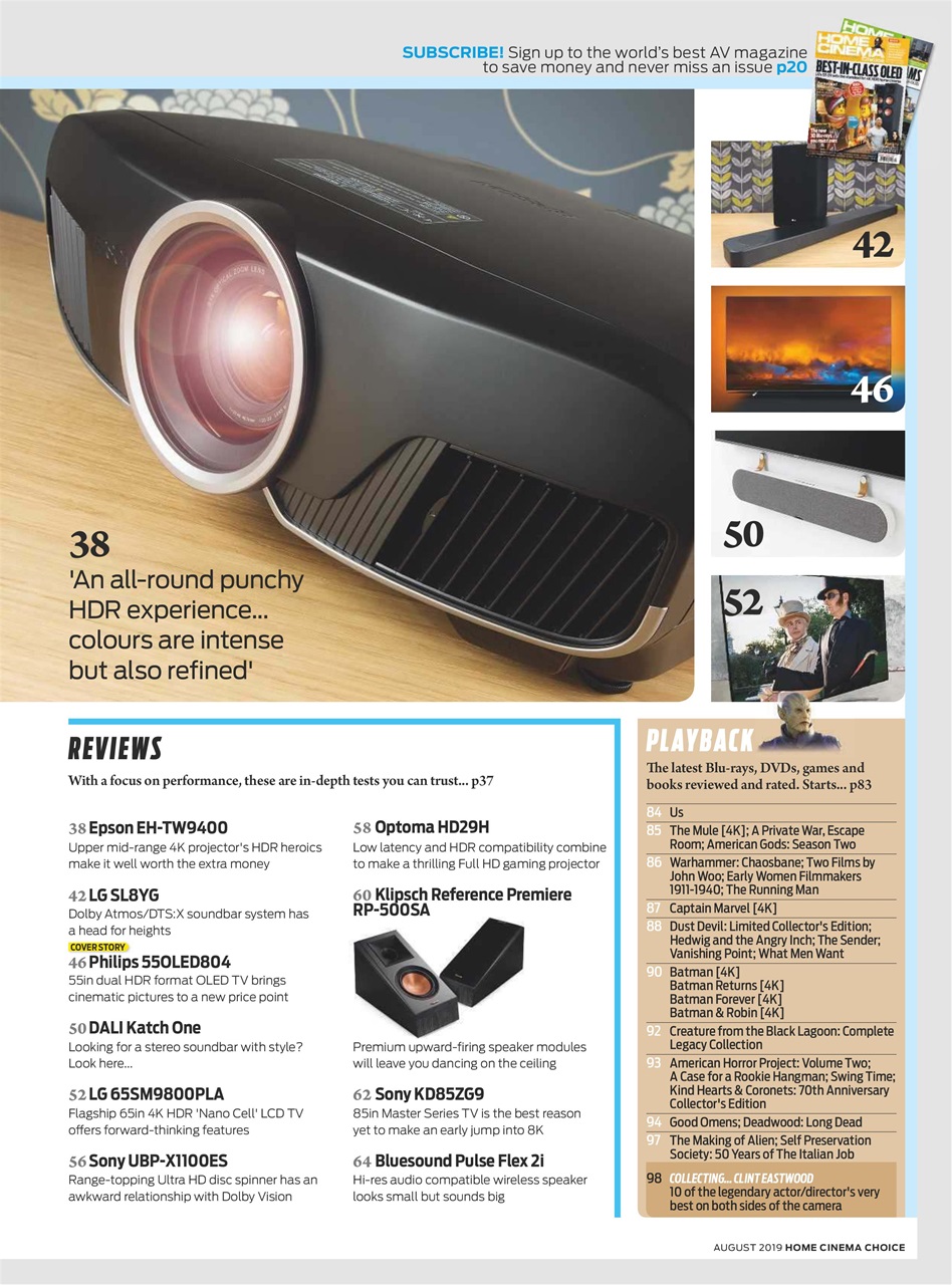 Home Cinema Choice Preview Pages