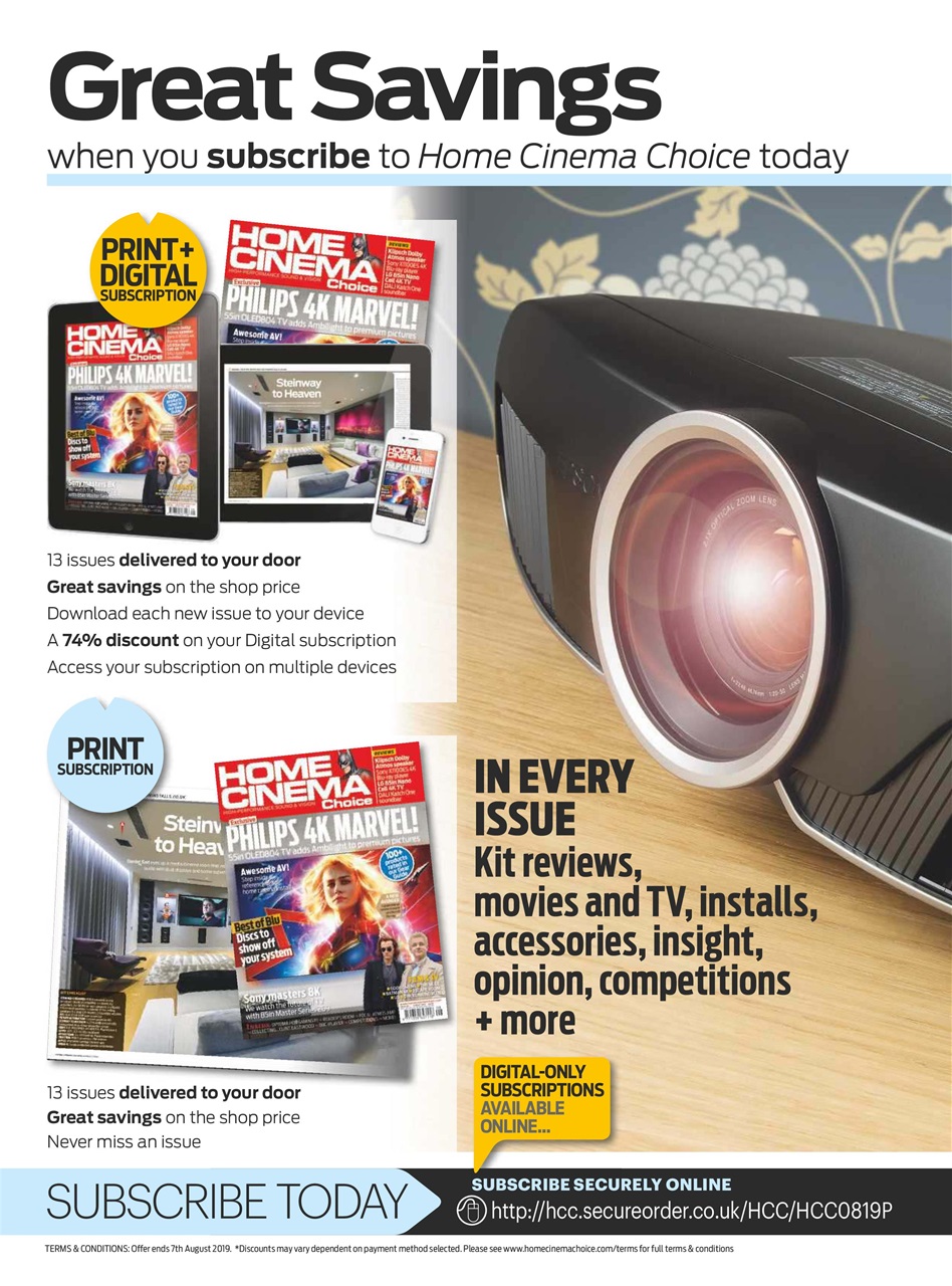 Home Cinema Choice Preview Pages