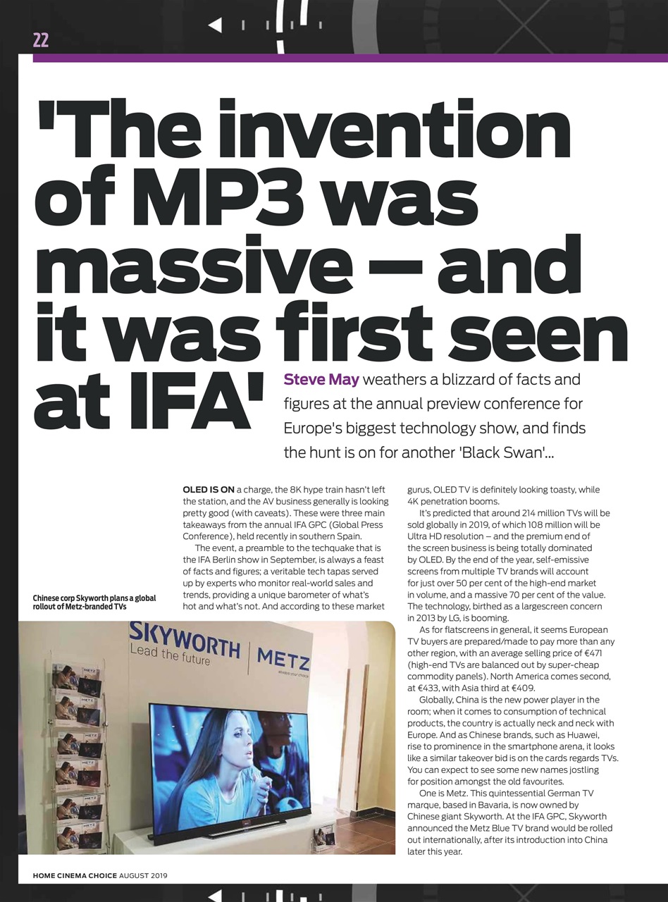 Home Cinema Choice Preview Pages