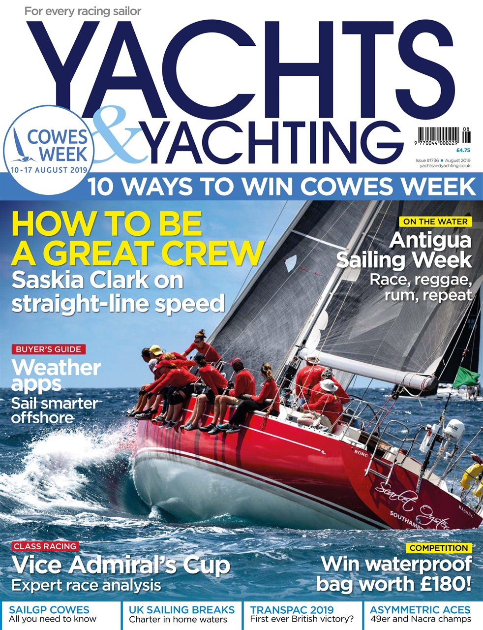 Yachts & Yachting Preview Pages