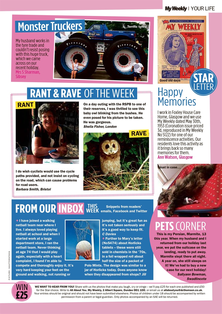 My Weekly Preview Pages