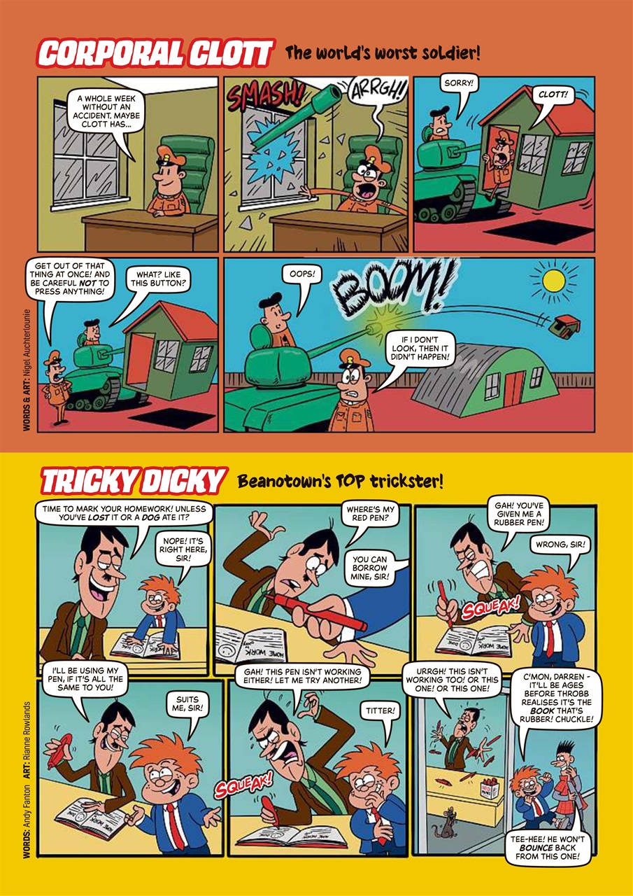 Beano Preview Pages
