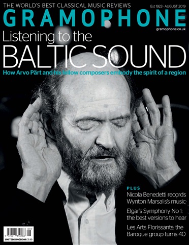 Gramophone issue August 2019