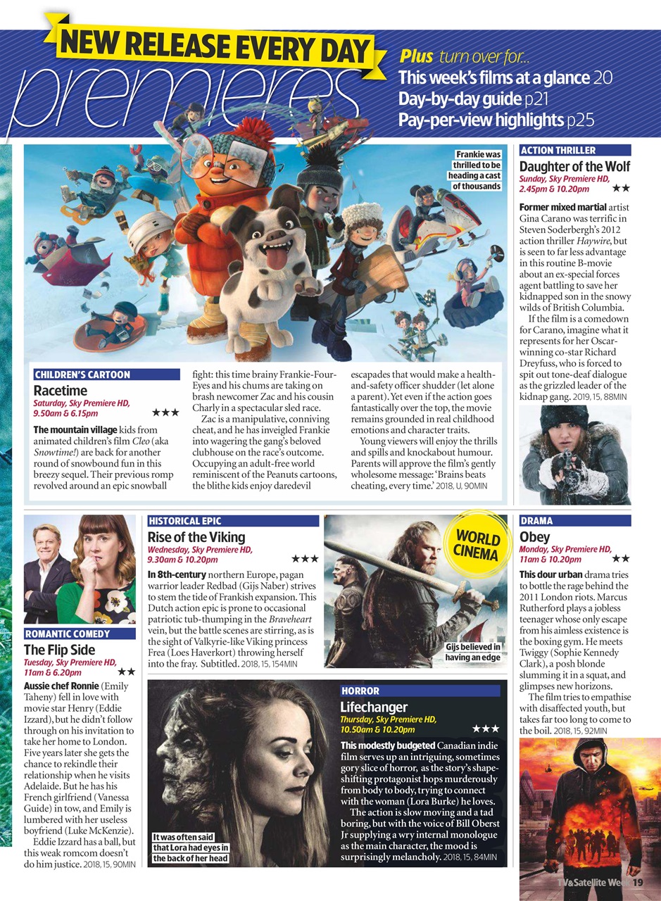 TV & Satellite Week Preview Pages