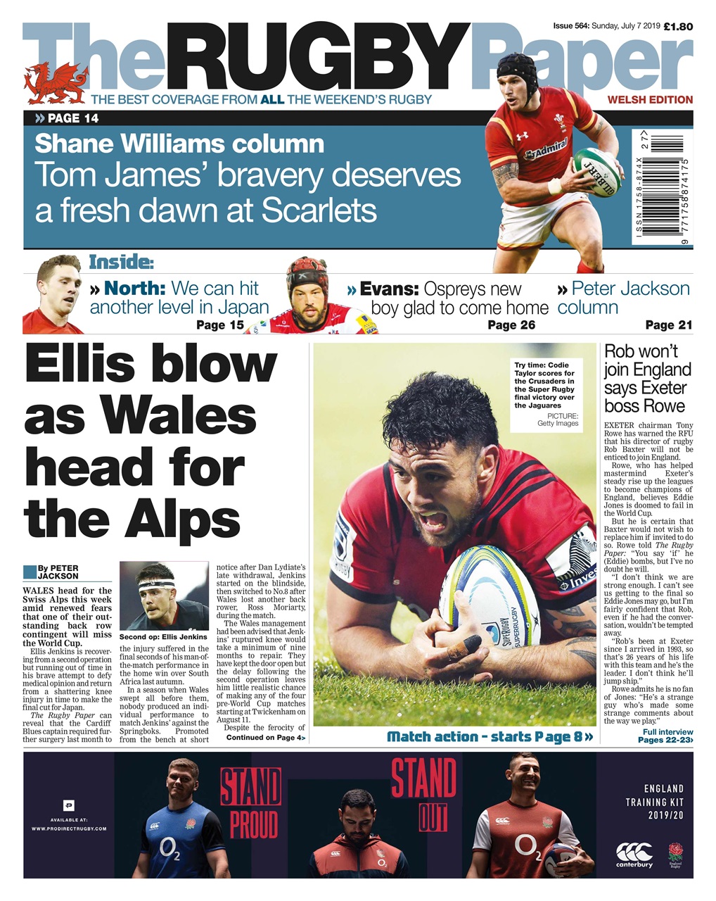 The Rugby Paper Preview Pages