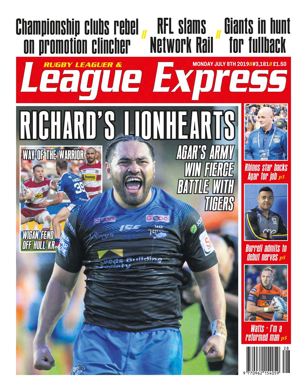 League Express Preview Pages