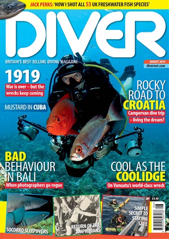 DIVER issue AUGUST 2019
