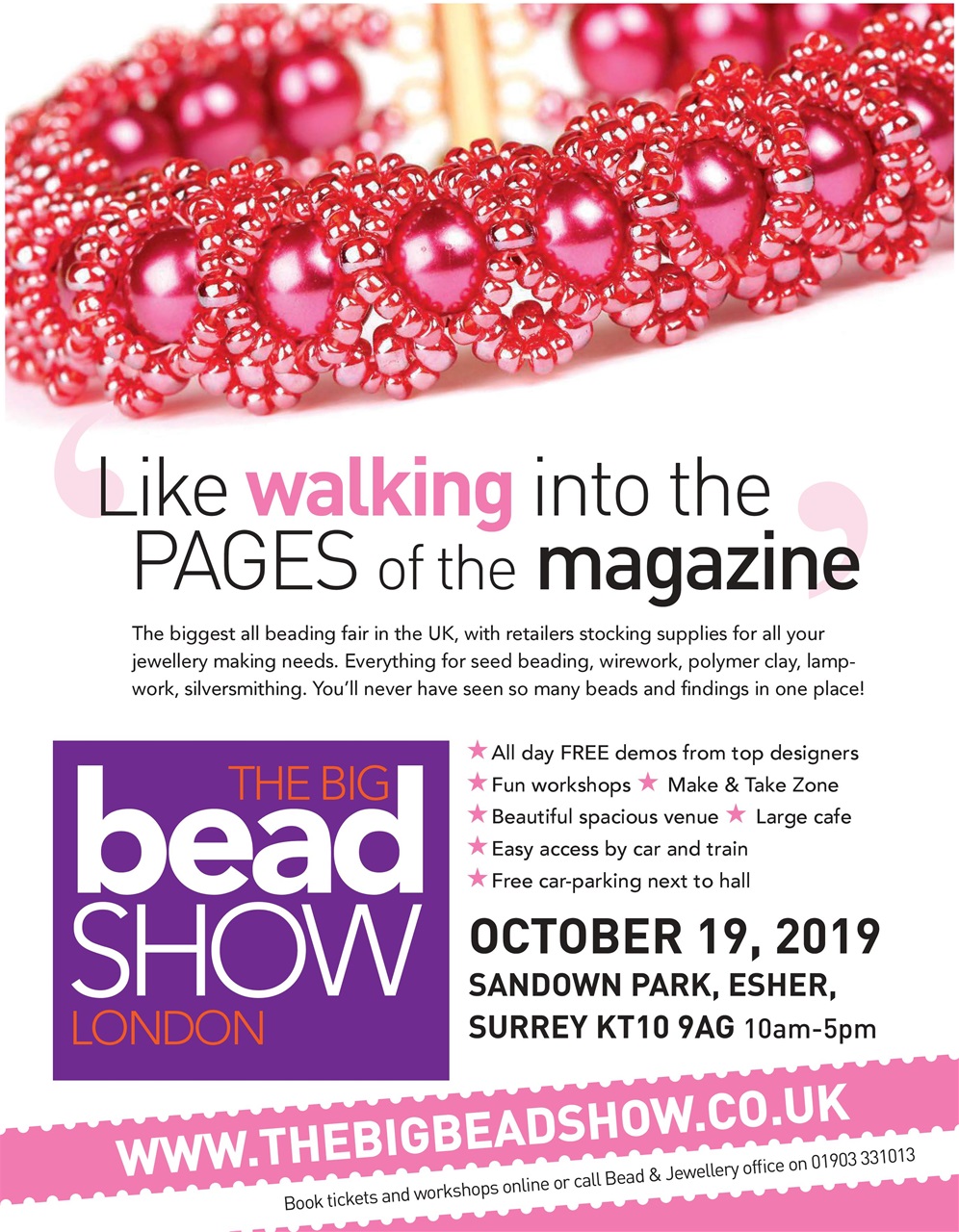 Bead & Jewellery Magazine Preview Pages