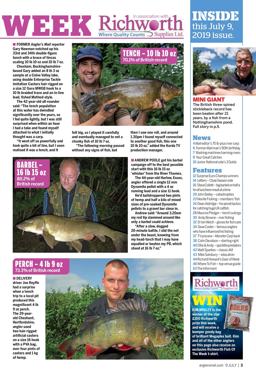 Anglers Mail Preview Pages