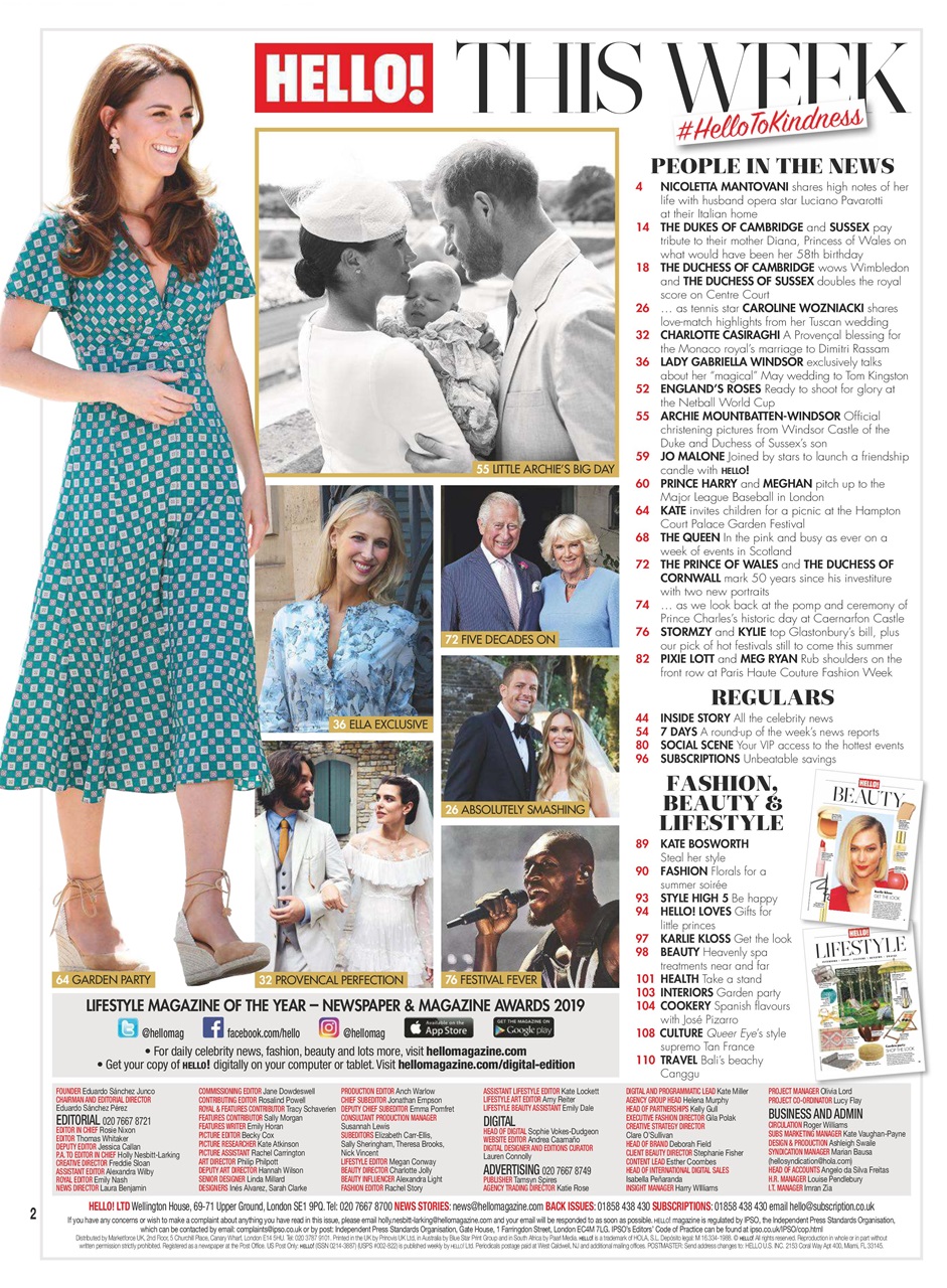 Hello! Magazine Preview Pages