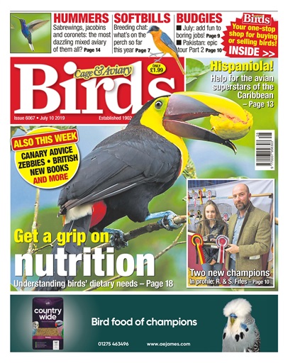 Cage & Aviary Birds issue 