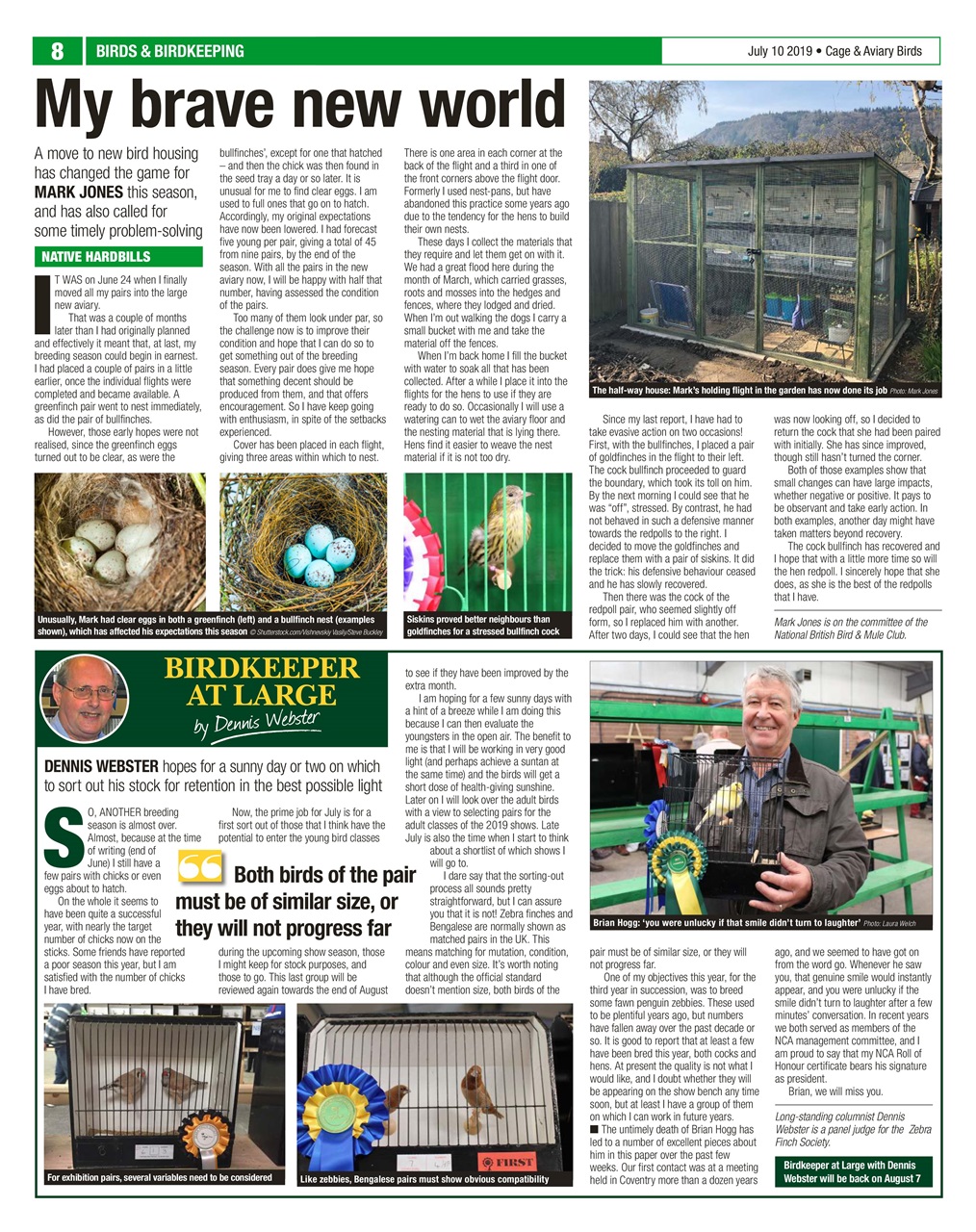 Cage & Aviary Birds Preview Pages