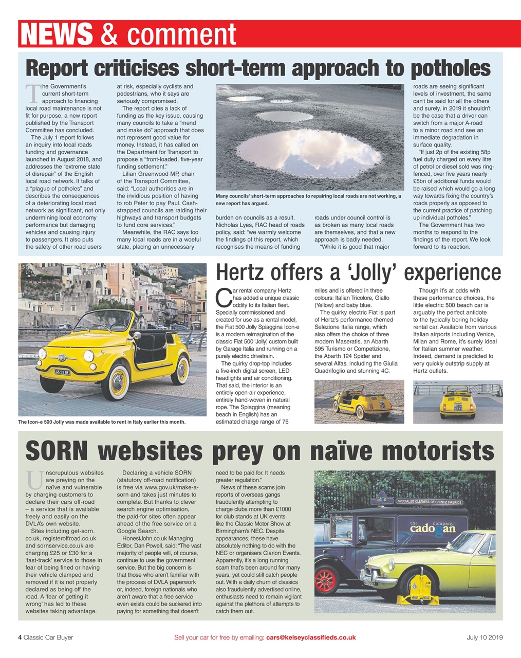 Classic Car Buyer Preview Pages