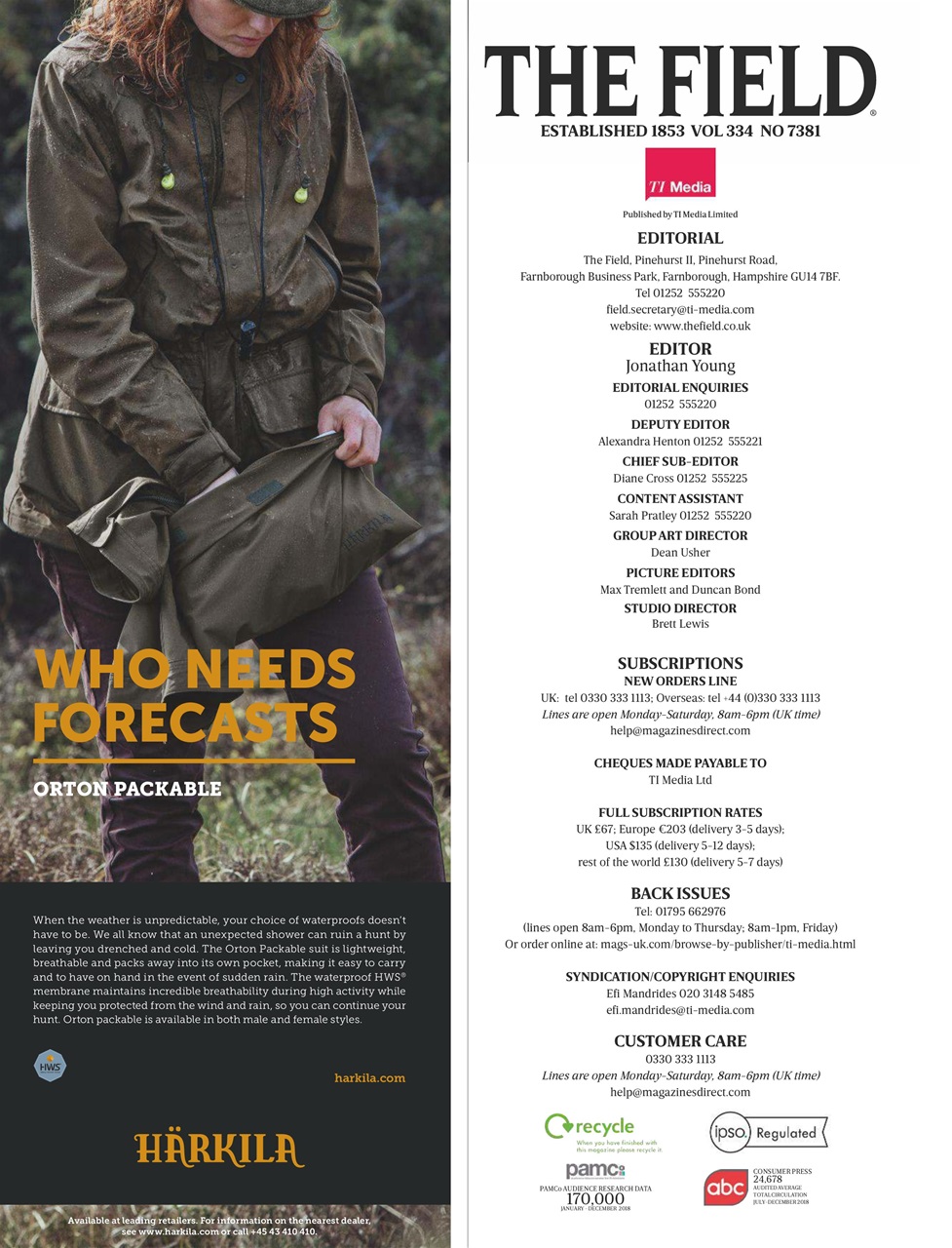 The Field Preview Pages