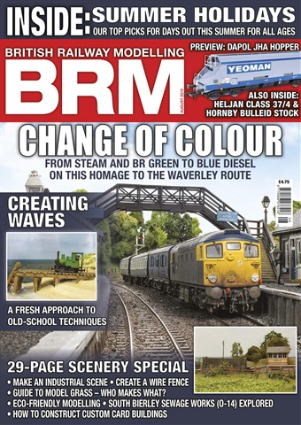 British Railway Modelling (BRM) issue Aug 2019