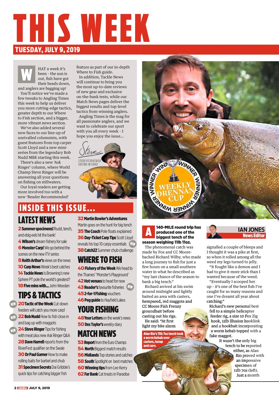 Angling Times Preview Pages