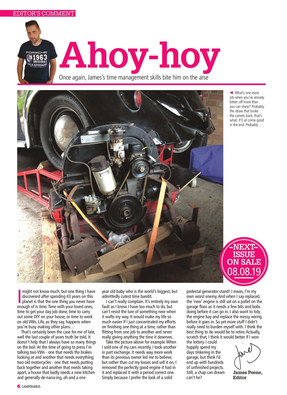 VW Camper Preview Pages