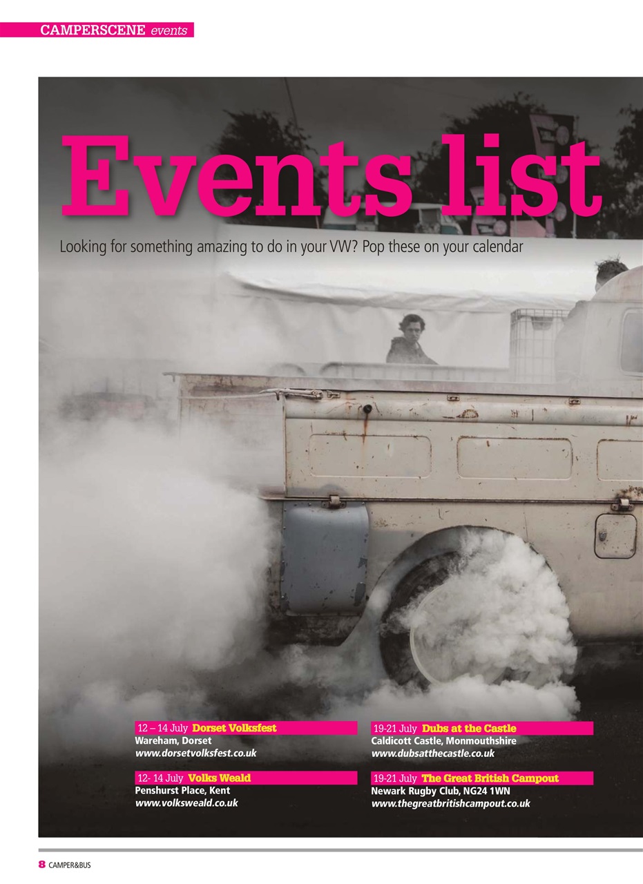 VW Camper Preview Pages