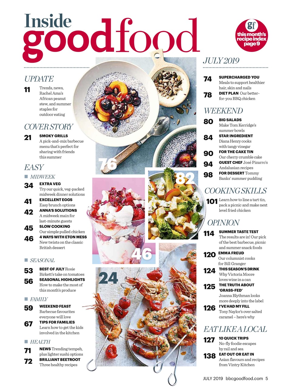 Good Food Magazine Preview Pages