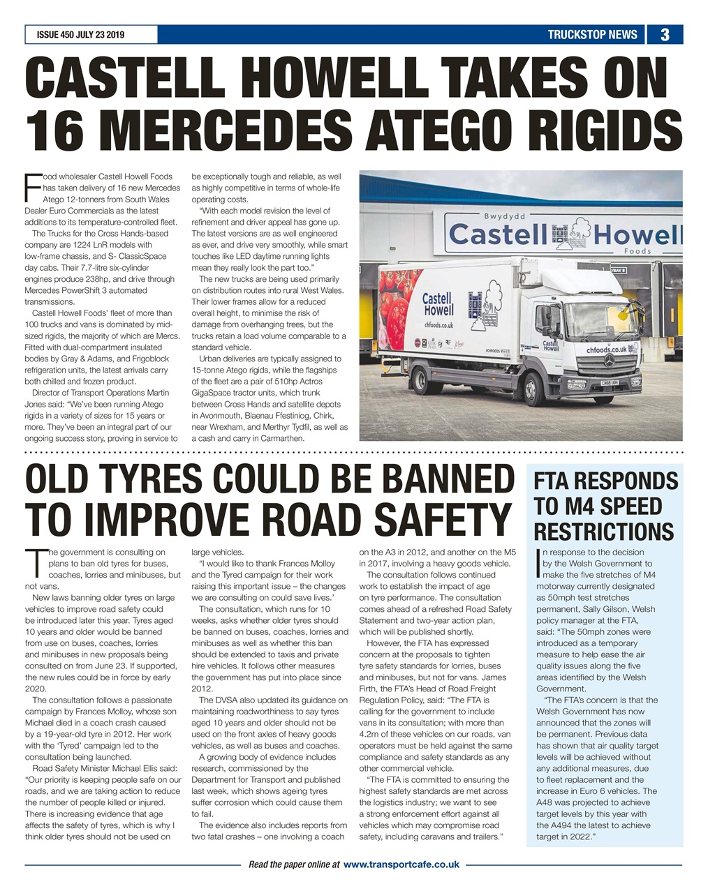 Truckstop News Preview Pages