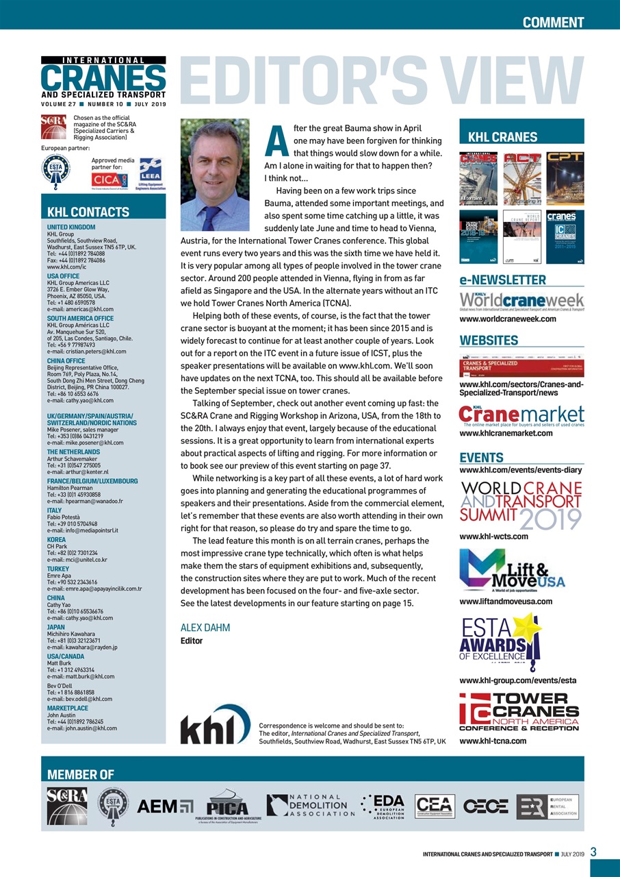 Int. Cranes and Specialized Transp Preview Pages