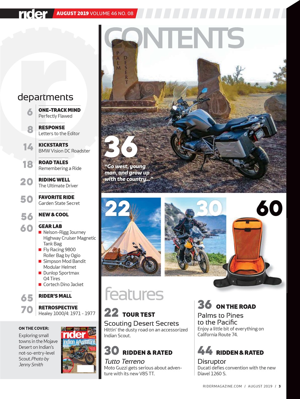 Rider Magazine Preview Pages