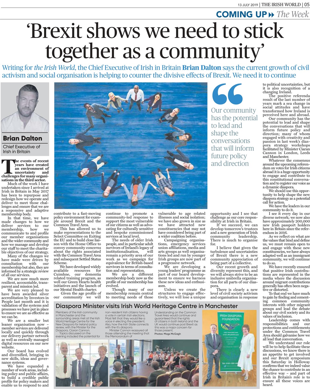 Irish World Preview Pages