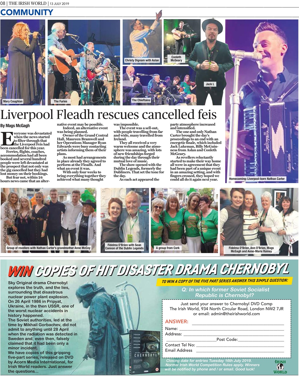 Irish World Preview Pages