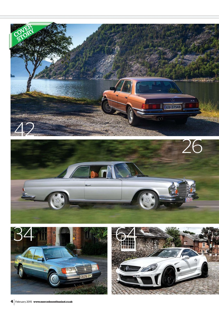 Mercedes Enthusiast Preview Pages