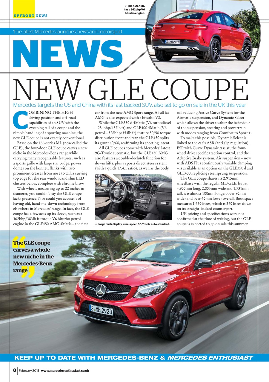 Mercedes Enthusiast Preview Pages