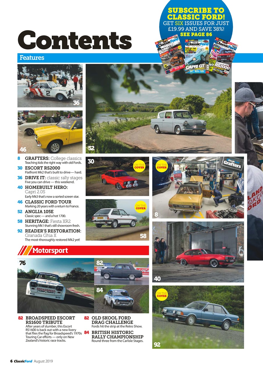 Classic Ford Preview Pages