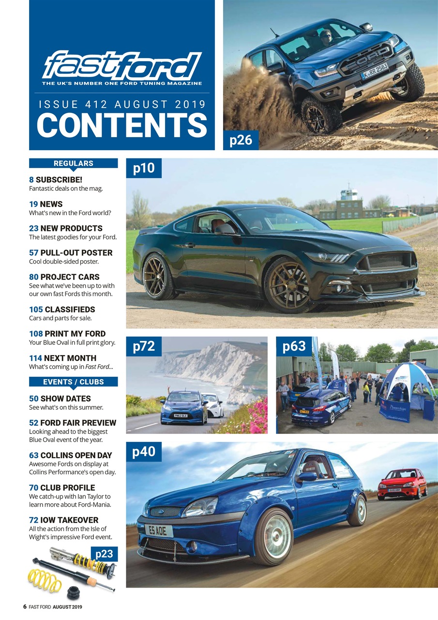 Fast Ford Preview Pages
