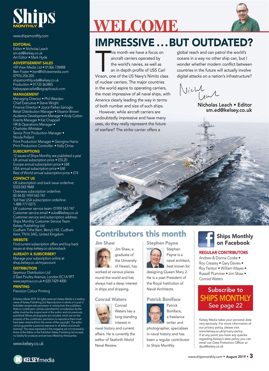 Ships Monthly Preview Pages