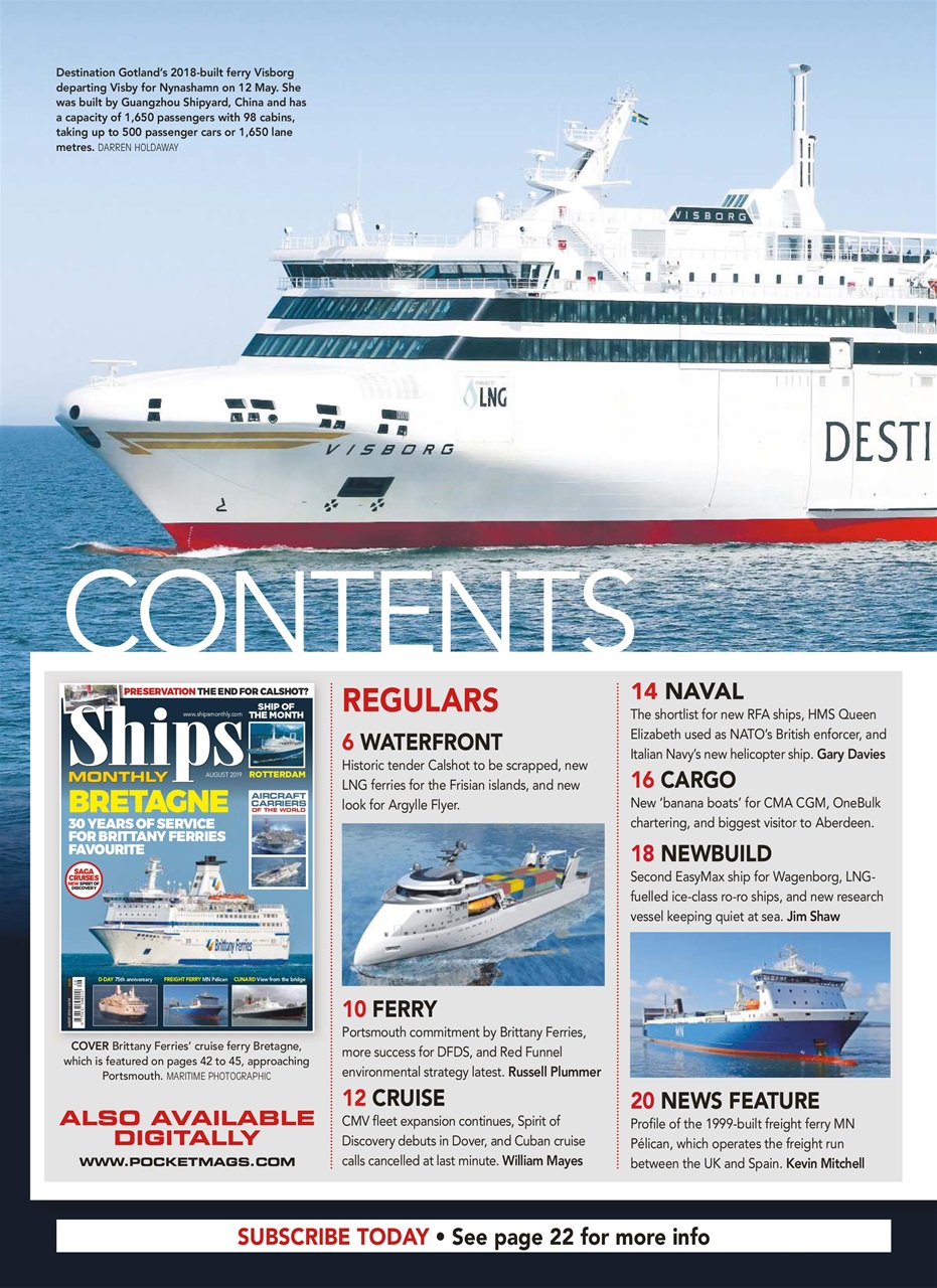 Ships Monthly Preview Pages