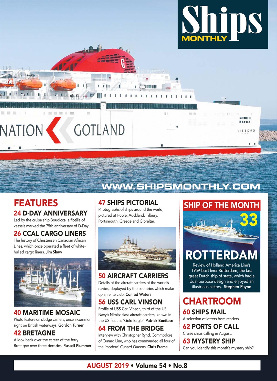 Ships Monthly Preview Pages