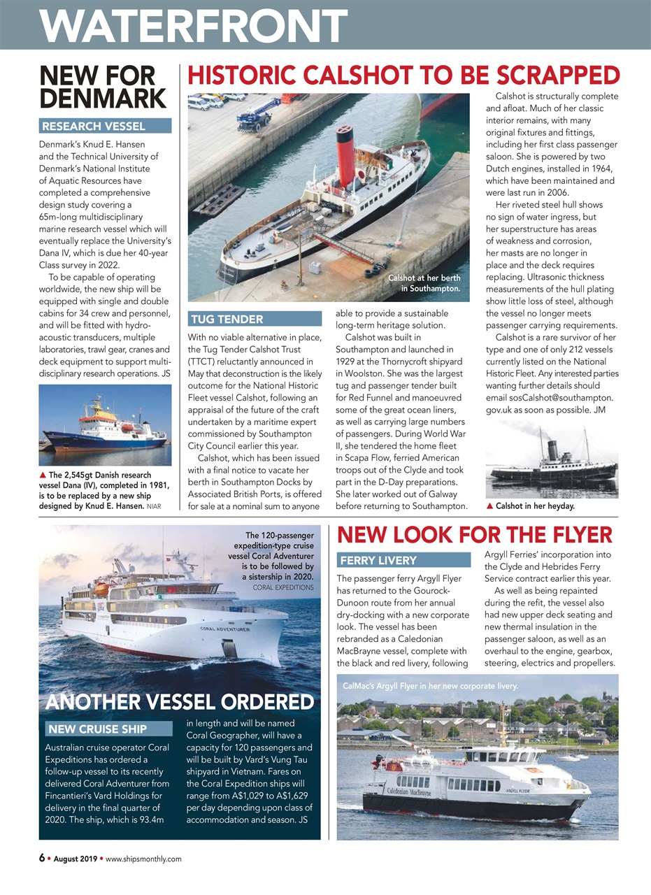 Ships Monthly Preview Pages