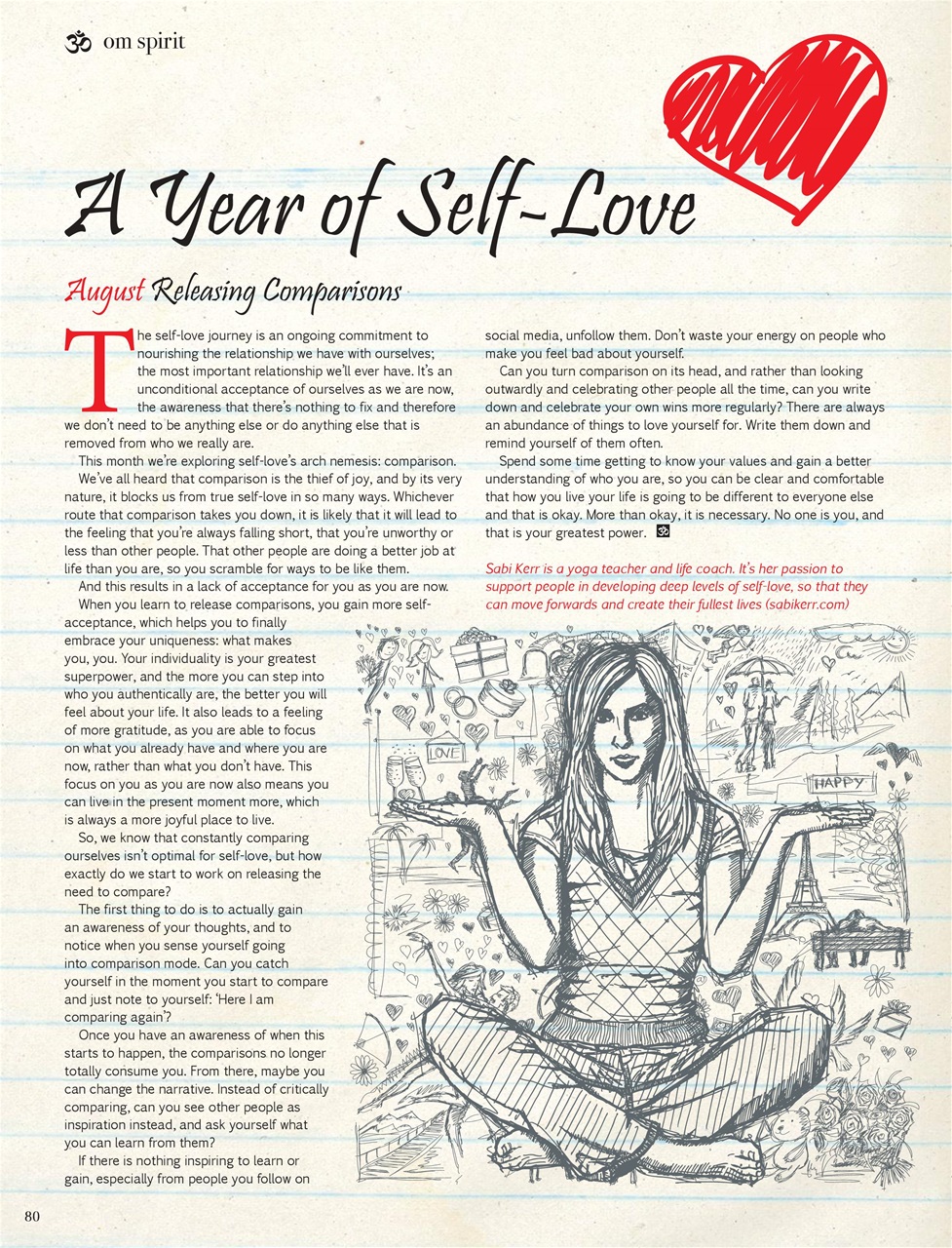 OM Yoga Magazine Preview Pages