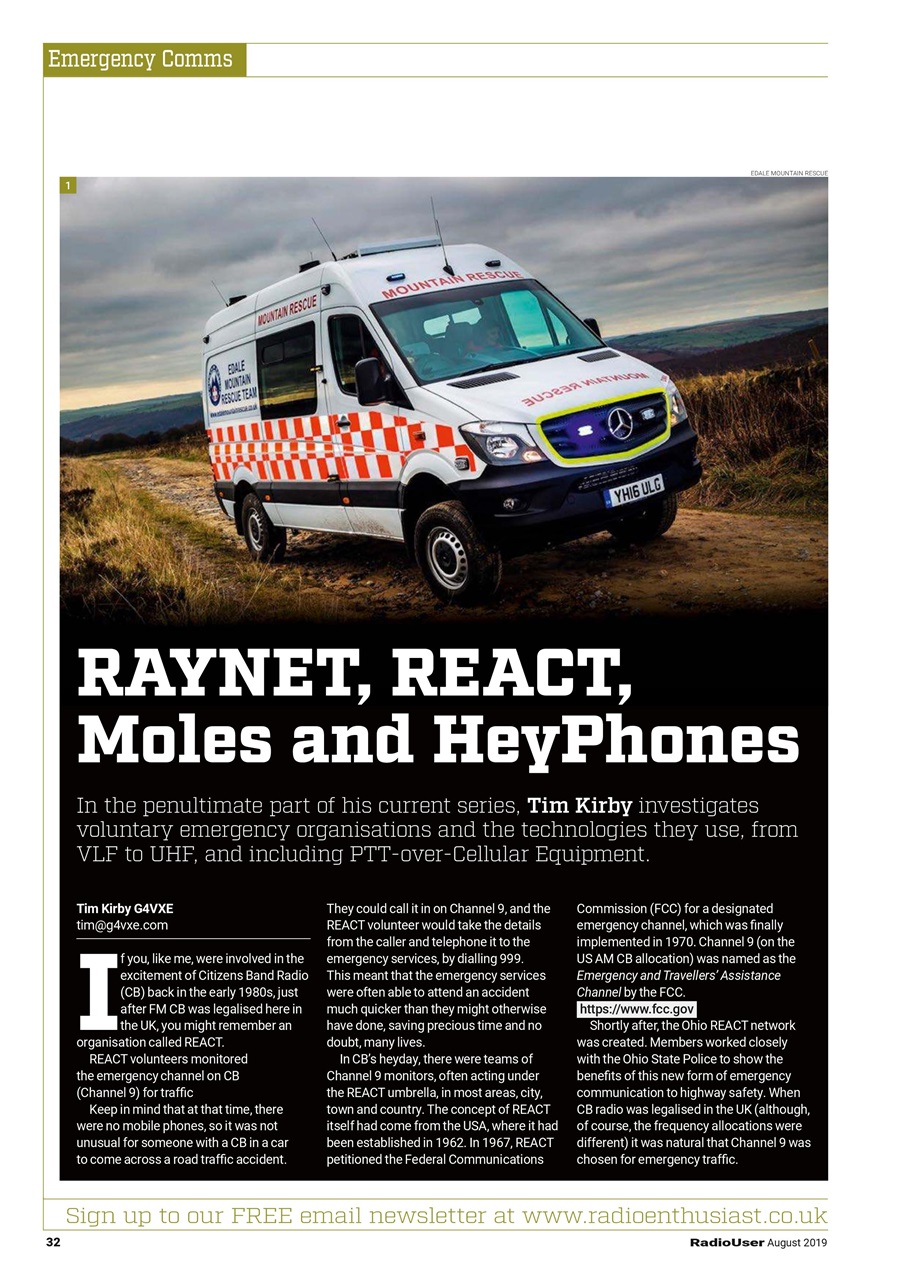 Radio User Preview Pages