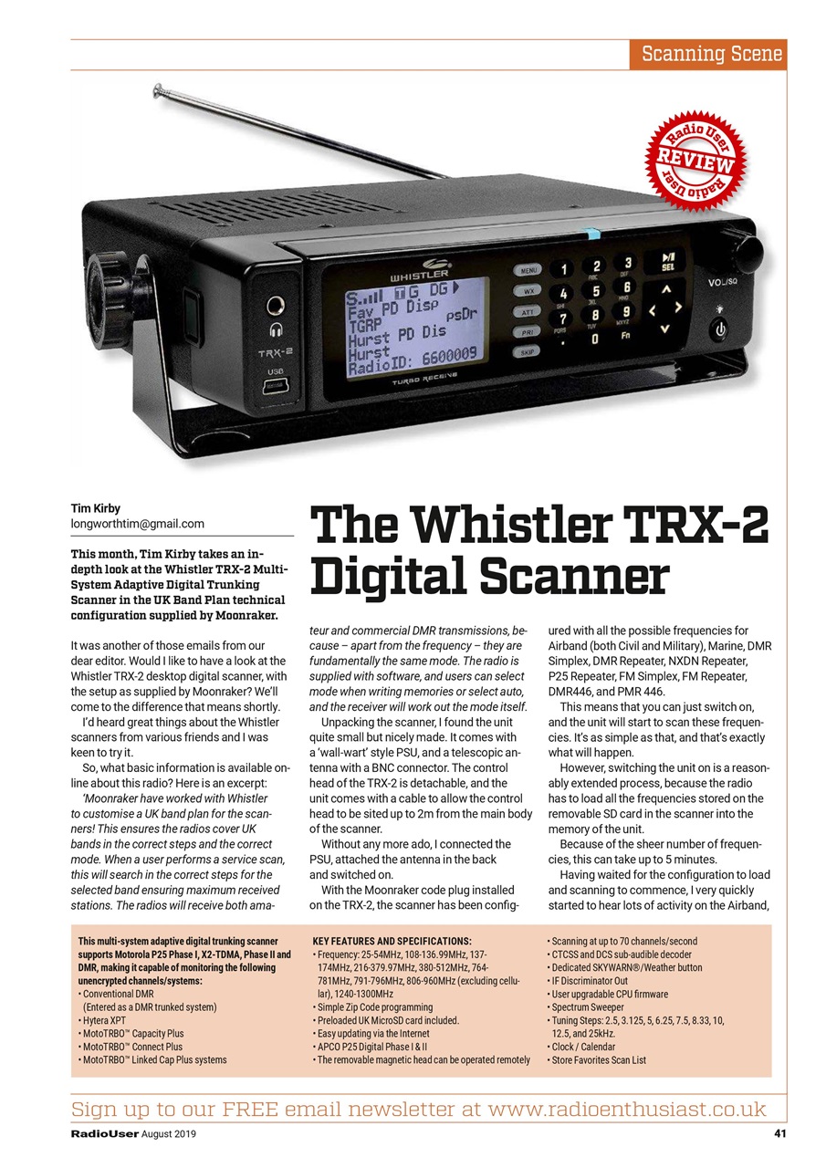 Radio User Preview Pages