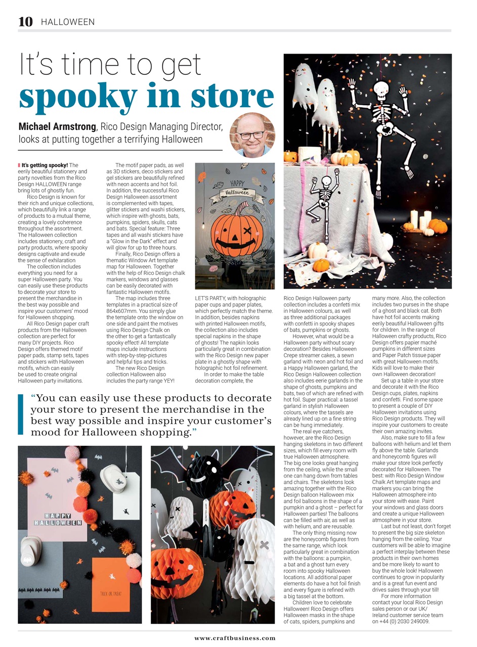 Craft Business Preview Pages